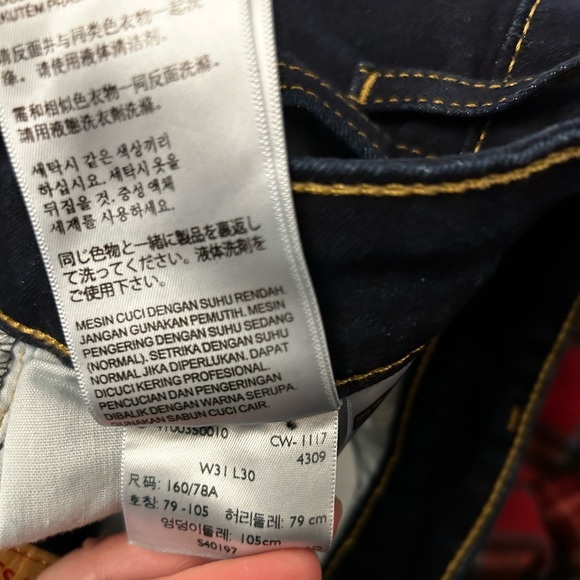 Levi’s 721 High Rise Skinny Jean W 31 L 30 - Picture 10 of 12